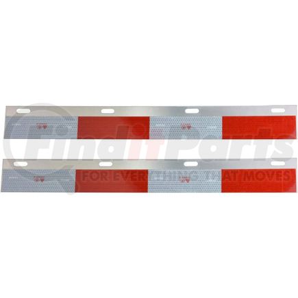 Torque Parts TRMFHREFS24 Mud Flap Hanger - Reflector, 24 In. Length, 3 In. Heigth