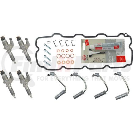 Alliant Power AP55116 Remanufactured Fuel Injector Bank Kit for GM LB7