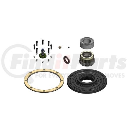 Kit Masters 9504HP 9.5-Inch Single Pulley Bearing Fan Clutch Kit