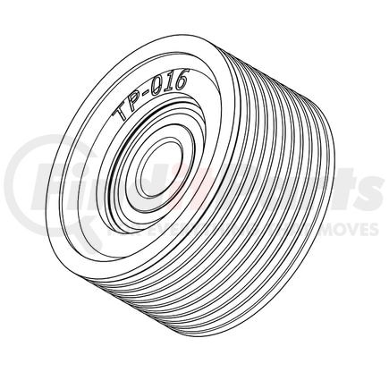 Kit Masters TP-016 OEM Replacement Pulley
