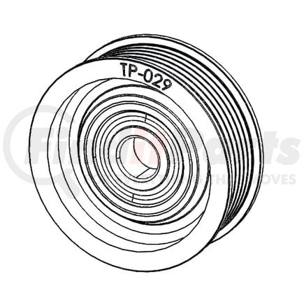 Kit Masters TP-029 OEM Replacement Pulley