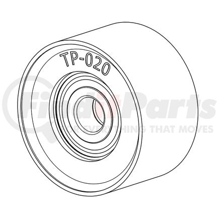 Kit Masters TP-020 OEM Replacement Pulley
