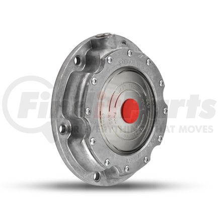 Stemco 343-4098 Wheel Hub Cap - 6 Bolts, 5.5" Bolt Circle, 5/16" Size, With Pipe Plug