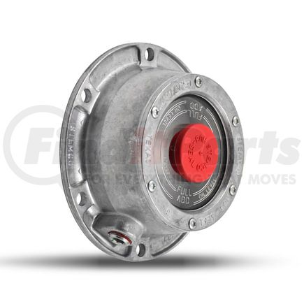 Stemco 343-4281 Wheel Hub Cap - 6 Bolts, 5-17/32" Bolt Circle, 3/8" Size, With Pipe Plug