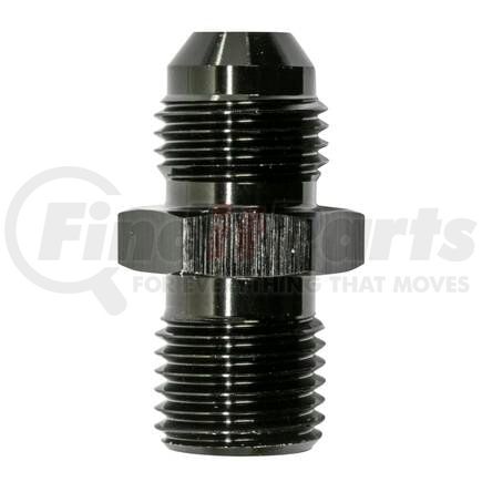 Vibrant Performance 10229 Water Jacket Adapter Fitting; Hose Size: -6AN x M14-1.5; For Garrett BB Turbo [GT28/GT30/GT35]; 6061 Aluminum; Anodized Black;