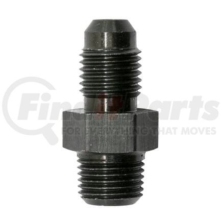 Vibrant Performance 10288 Oil Restrictor Fitting; Size: -3AN x 1/8in. NPT; w/2 S.S. Jets; Main Components Aluminum; Anodized Black;
