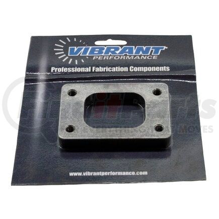 Vibrant Performance 14300 Turbo Inlet Flange; For T25/T28/GT25; 1/2 in. Thick; 1018 Mild Steel;
