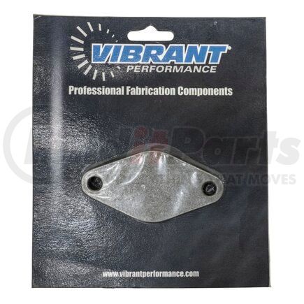 Vibrant Performance 14290 35-38mm External Wastegate Flange Block Off Flange; 3/8 in. Thick;