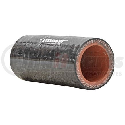 Vibrant Performance 2700 4 Ply Silicone Sleeve; 1 in. I.D. x 3 in. Long; Black;