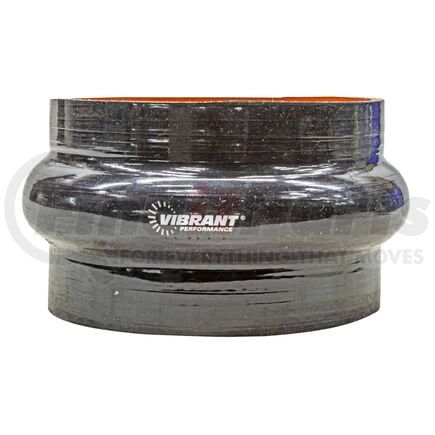 Vibrant Performance 2738 4 Ply Hump Hose Coupler; 4.5 in. I.D. x 3 in. Long; Black;