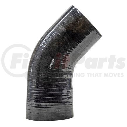 Vibrant Performance 2758 4 Ply 45 Degree Elbow; 4.5 in. I.D. x 4.25 in. Leg Length; Black;