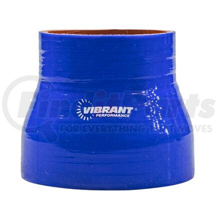 Vibrant Performance 2761B Reducer Coupler, 2.50" I.D. x 3.25" I.D. x 3.00" long - Blue