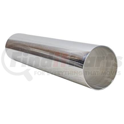 Vibrant Performance 2877 6061 Aluminum Straight Tubing; 4 in. O.D.; Polished; 18 in. Long;