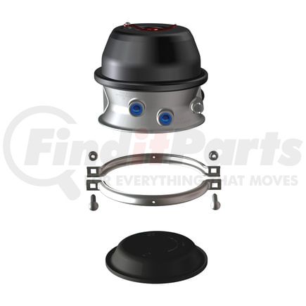 MGM Brakes 3427008 Air Brake Spring Brake - 3427 Series, Piggyback Plus Kit, Model TR2424L