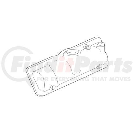 GM 89017415 Engine Valve Rocker Arm Cover Assembly