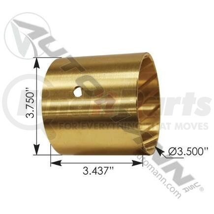 Automann A846 Bronze Trunnion Bushing, 3.5" Inside Diameter, 3.75" Outside Diameter, 3.437" Length