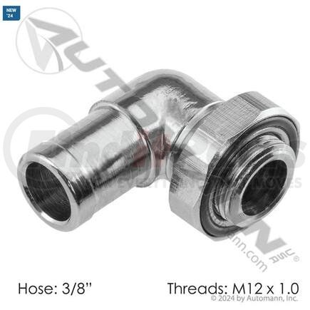Automann 802.QVN901 Engine Quick Drain Valve Hose - Nipple 3/8, 90 Degree