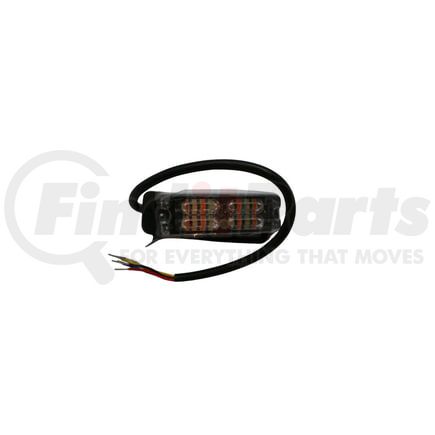 ECCO ED3511AW ED3511 Series Class 1 LED Warning Light Assembly – Dual Color, Amber/White