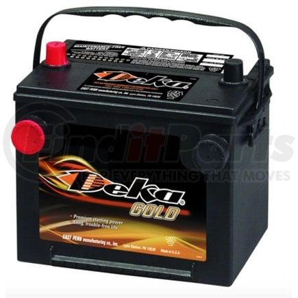 East Penn Manufacturing Co. 675DT Automotive Battery - Gold/A³ Series, Group 75/86, 12V, 650CCA, 800CA