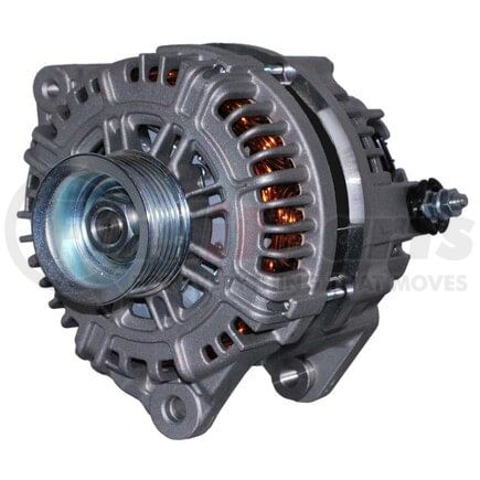 MPA Electrical 15491N Alternator - 12V, Hitachi, CW (Right), with Pulley, Internal Regulator