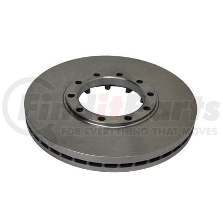 Euclid E18203HTB Flat Trailer Disc Brake Rotor, 10-Hole Bolt On