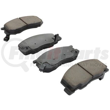 MPA Electrical 1000-0716M QB Semi-Metallic Brake Pads