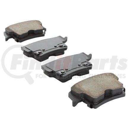 MPA Electrical 1000-1057AM QB Semi-Metallic Brake Pads