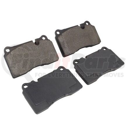 MPA Electrical 1000-1263M QB Semi-Metallic Brake Pads