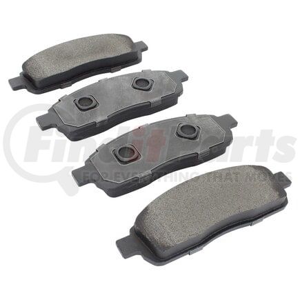 MPA Electrical 1000-1392M QB Semi-Metallic Brake Pads