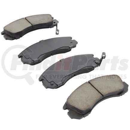 MPA Electrical 1001-0530AC Quality-Built Premium Ceramic Brake Pads w/ Hardware