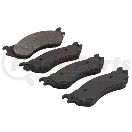 MPA Electrical 1002-0702CM Quality-Built Work Force Heavy Duty Brake Pads w/ Hardware