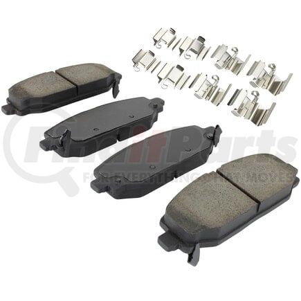 MPA Electrical 1003-2186C Quality-Built Black Series Ceramic Brake Pads