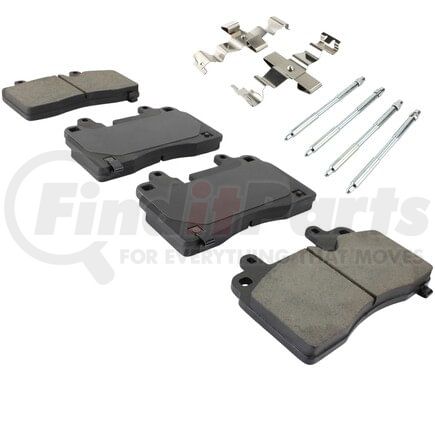 MPA Electrical 1003-2251C Quality-Built Black Series Ceramic Brake Pads