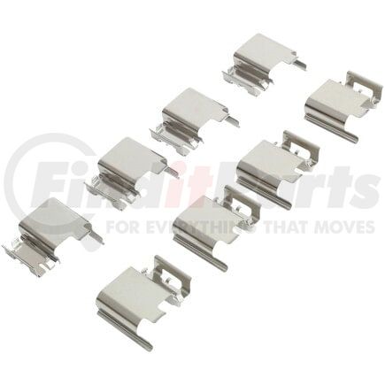 MPA Electrical 1003-2301M Quality-Built Black Series Semi-Metallic Brake Pads w/ Hardware
