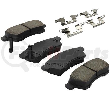 MPA Electrical 1003-2415C Quality-Built Black Series Ceramic Brake Pads