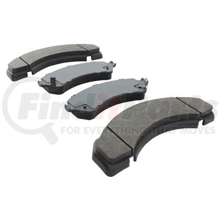 MPA Electrical 1000-0717M QB Semi-Metallic Brake Pads