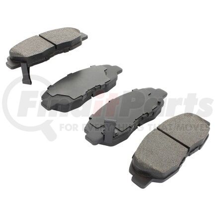 MPA Electrical 1000-0764M Quality-Built Disc Brake Pad Set - Semi-Metallic