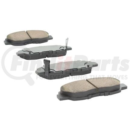 MPA Electrical 1000-0764C Quality-Built Disc Brake Pad Set - Ceramic
