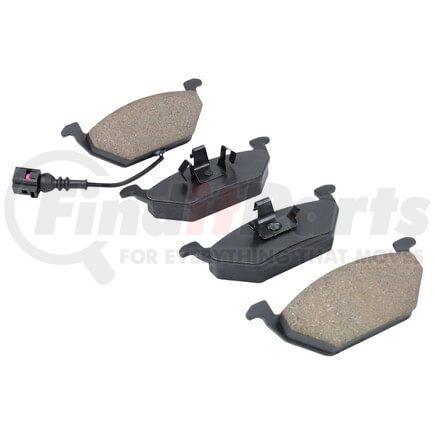MPA Electrical 1000-0768AM Quality-Built Disc Brake Pad Set - Semi-Metallic