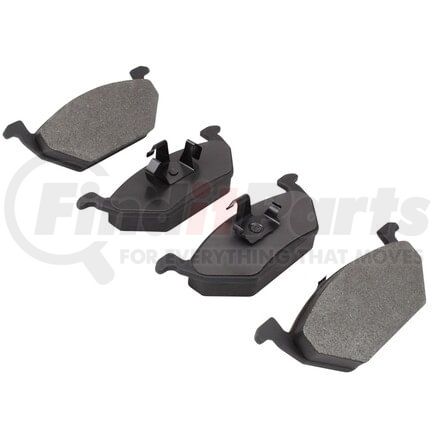MPA Electrical 1000-0768M Quality-Built Disc Brake Pad Set - Semi-Metallic