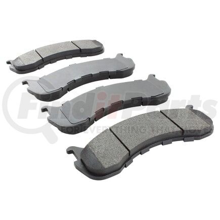 MPA Electrical 1000-0786M Quality-Built Disc Brake Pad Set - Semi-Metallic
