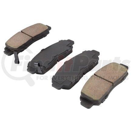 MPA Electrical 1000-0787C Quality-Built Disc Brake Pad Set - Ceramic