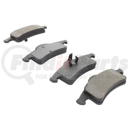 MPA Electrical 1000-0791M QB Semi-Metallic Brake Pads