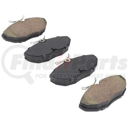 MPA Electrical 1000-0806C Quality-Built Disc Brake Pad Set - Ceramic