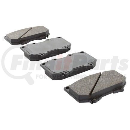 MPA Electrical 1000-0812C Quality-Built Disc Brake Pad Set - Ceramic