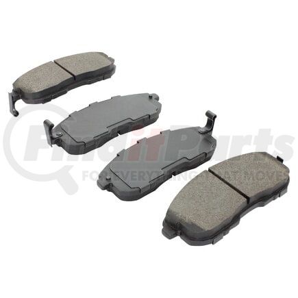 MPA Electrical 1000-0815AM Quality-Built Disc Brake Pad Set - Semi-Metallic