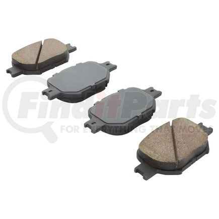 MPA Electrical 1000-0817C QB Ceramic Brake Pads