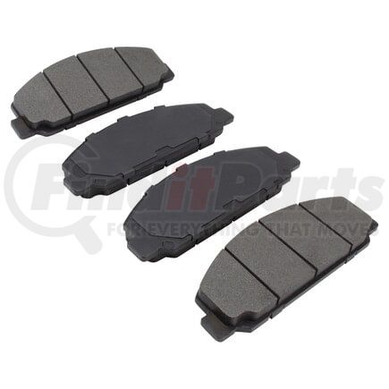 MPA Electrical 1000-0827M Quality-Built Disc Brake Pad Set - Semi-Metallic
