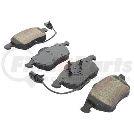 MPA Electrical 1000-0840C Quality-Built Disc Brake Pad Set - Ceramic