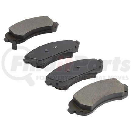 MPA Electrical 1000-0844M Quality-Built Disc Brake Pad Set - Semi-Metallic